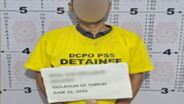 Davao Region cop nabbed for grave threat