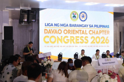 Sen. Bong Go hails barangay service frontliners, pushes stronger grassroots governance at LNB Davao Oriental Provincial Congress