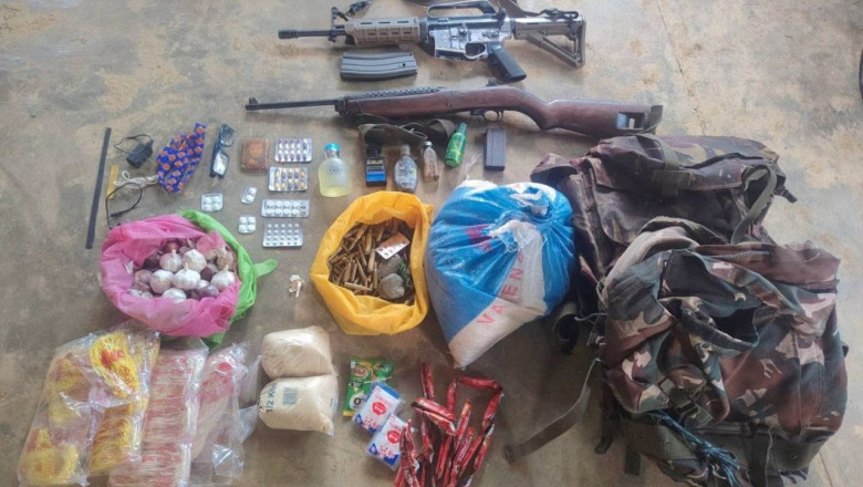 Army recovers NPA firearms in Bukidnon, Surigao del Sur