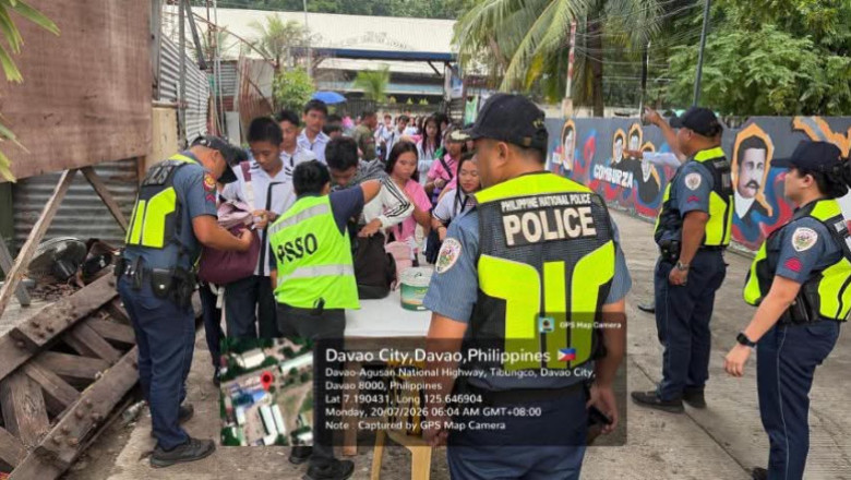 DCPO beefs up school security; conducts bag inspection, EOD clearing ops
