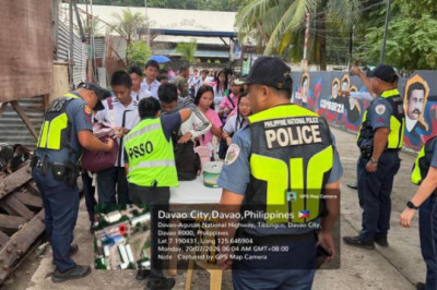 DCPO beefs up school security; conducts bag inspection, EOD clearing ops