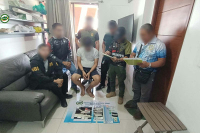 Notorious drug personality arrested in Davao; P375K worth of suspected shabu seized