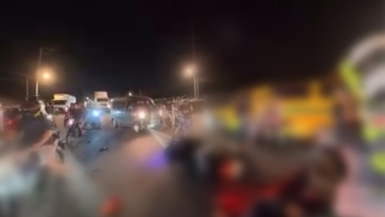 4 MOTORSIKLO, NADISGRASYA SA TORIL, 4 SAMDAN